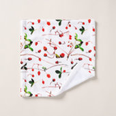 Fraises sauvages (Gant de toilette)