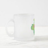 Fraises sauvages Mug en verre (Gauche)