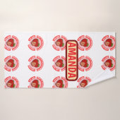 Fraises Sucrées et Juteuses Fruit d'Été (Serviette de bain)
