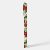 Fraises sur monogramme vert (Côté gauche)