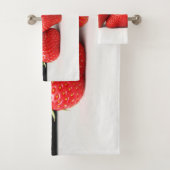 Fraises Sur Noir Sur Blanc Btcnm (En situation)