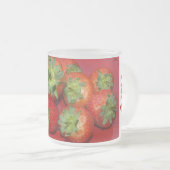 Fraises - tasse (Devant droit)