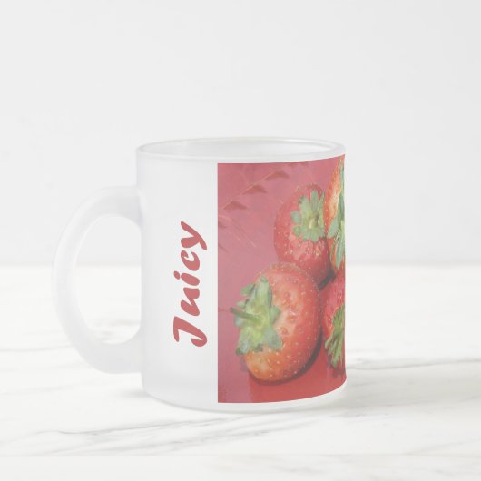 Fraises - tasse (Gauche)