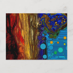 Fram - Abstracte kunst Briefkaart