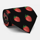 Framboise | CRAVATE | Noir (Roulé)