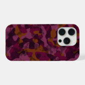 Framboise, mûre, marron et camouflage noix de musc (Verso Horizontal)