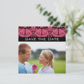 Framboise sucrée & Chandeliers noirs Carte de sauv (Debout devant)