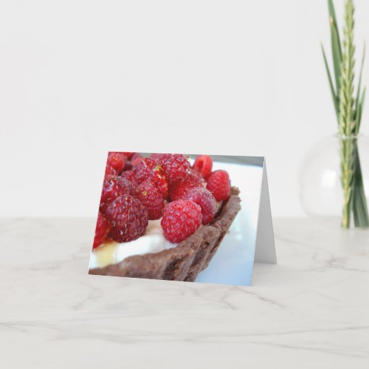 Framboos-kardemom de Scherpe Gepersonaliseerde Kaart (Voorkant)