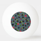 Framboos patroon 2 pingpongballen (Achterkant)