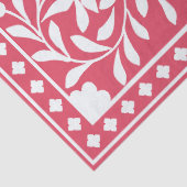 Framboos Traditioneel Bot Inlegwerk Decoupage Papi Tissuepapier (Detail)