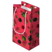 Frambospatroon Klein Cadeauzakje (Achterkant Gekanteld)