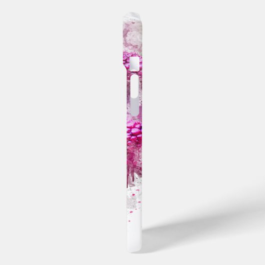 Frambozen Case-Mate iPhone Case (Achterkant / Links)