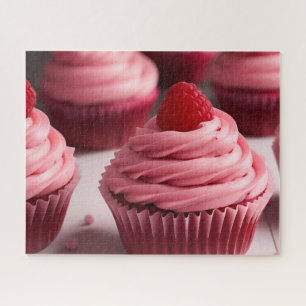 Frambozen Cupcakes Legpuzzel