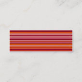 Frambozen Fizz Profilecard Mini Visitekaartje (Achterkant)