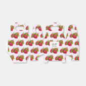 Frambozen Fruit Brunch Party Bedankdoosjes (Uitgevouwen)