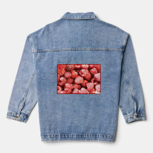 "Frambozen fruit" koetfoto. Bestel nu Denim Jacket