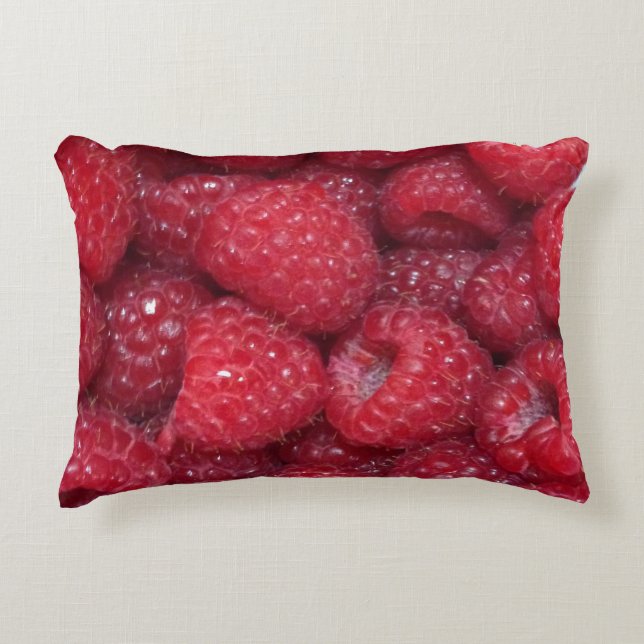 Frambozen Pillow Accent Kussen (Voorkant)