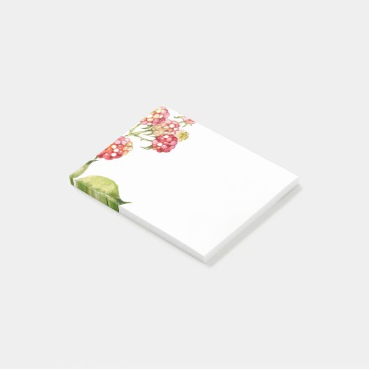 Frambozen Post-it® Notes (Schuin)