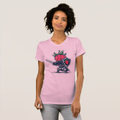 Frambozen Ridder T-shirt (Voorkant volledig)