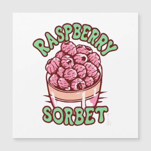 Frambozen Sorbet (Voorkant)