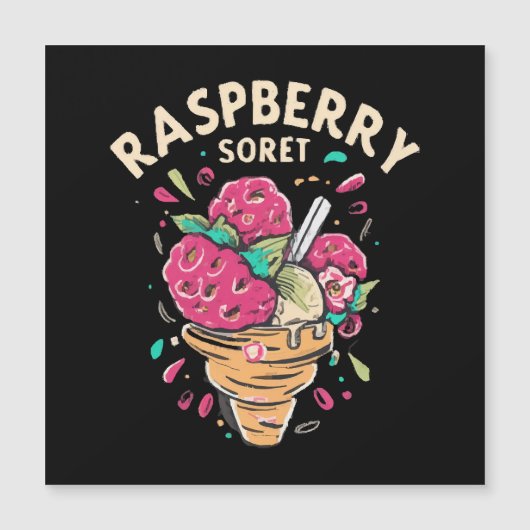 Frambozen Sorbet (Voorkant)