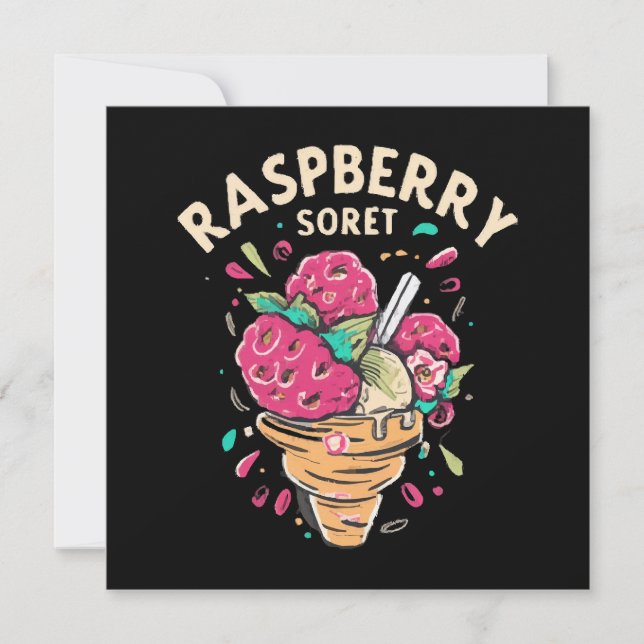 Frambozen Sorbet (Voorkant)