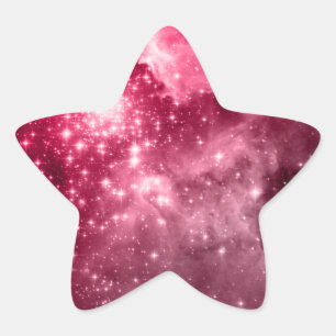 Frambozen Sterren Ster Sticker