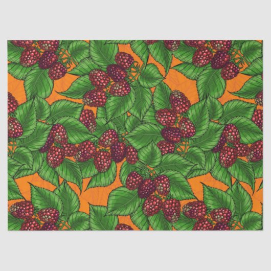 Frambozen Tissuepapier (Voorkant)