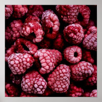 Frambozen, vers rood