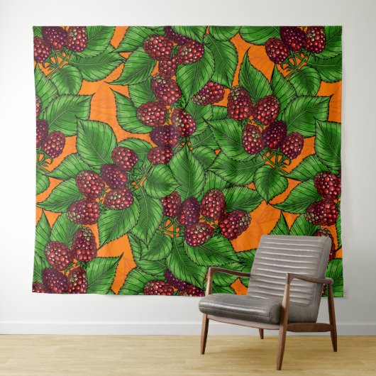 Frambozen Wandkleed (In Situ (horizontaal))