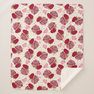 Frambozenkoekjes Sherpa Deken