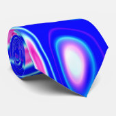 Frambozenreflecties Stropdas (Opgerold)