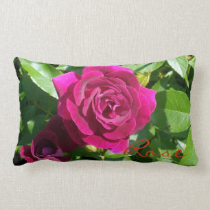 Frambozenvet Roos Kussen