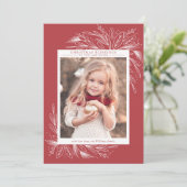 Frame de fête, carte photo de Noël (Debout devant)