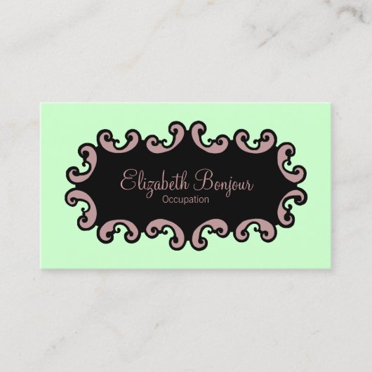 Frame de rotation ~ Carte de visite (Devant)