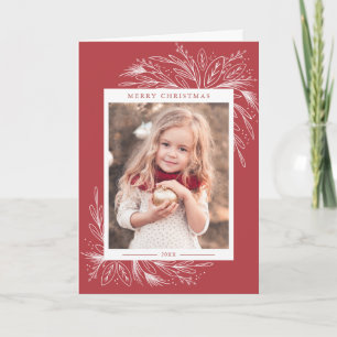 Frame Festive, Carte de voeux photo de Noël