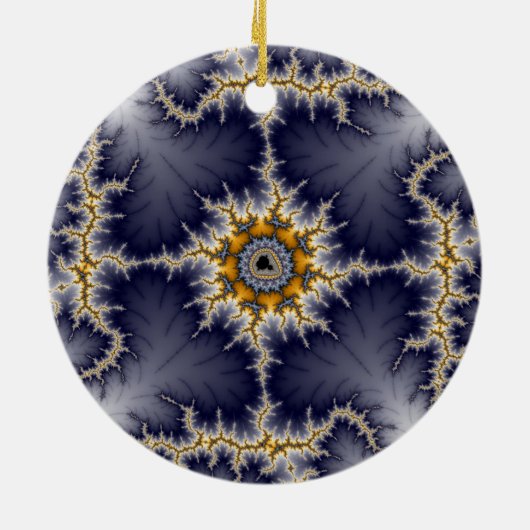 Framed Fractal Ornament (Achterkant)