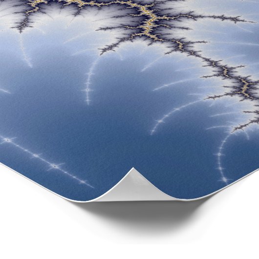 Framed - Fractal Poster (Hoek)