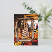 Framed Garlic at a Market Briefkaart (Staand voorkant)