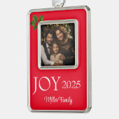 Framed Photo Verzilverd Kader Ornament (Links)