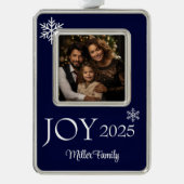 Framed Photo Verzilverd Kader Ornament (Voorkant)