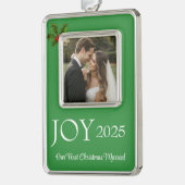 Framed Photo Verzilverd Kader Ornament (Links)