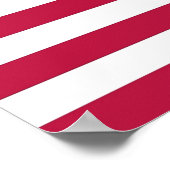 Framed print met vlag van de VS (Hoek)