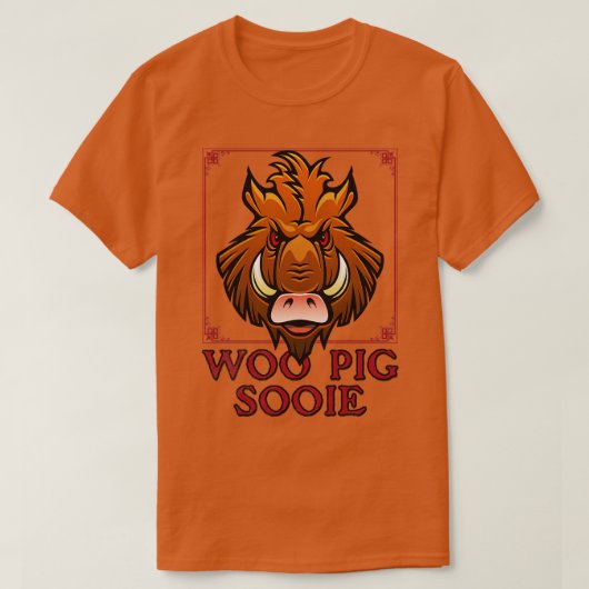 Framed Razorback T-shirt (Design voorkant)