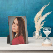 Frameless Custom Photo Tabletop Easel Back Fotoplaat (Zijkant)