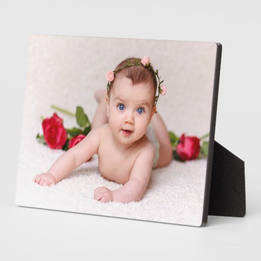 Frameless Custom Photo Tabletop Easel Back Fotoplaat (Zijkant)