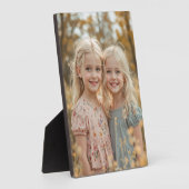 Frameless Custom Photo Tabletop Easel Back Plaque (Côté)