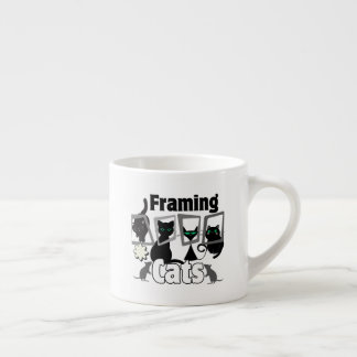 Framing Cats.w Espresso Kop