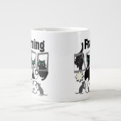 Framing Cats.w Extra Grote Beker (Voorkant)
