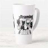 Framing Cats.w Latte Mok (Rechterhoek)